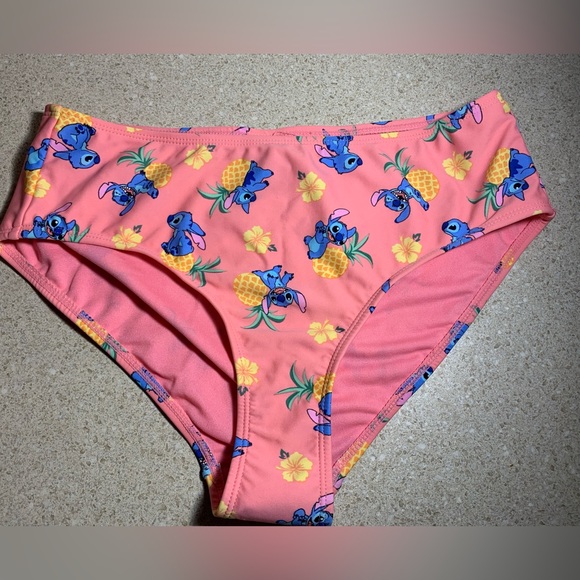 Hot Topic Swim Lilo Stitch Pink Bathing Suit Bottoms Poshmark